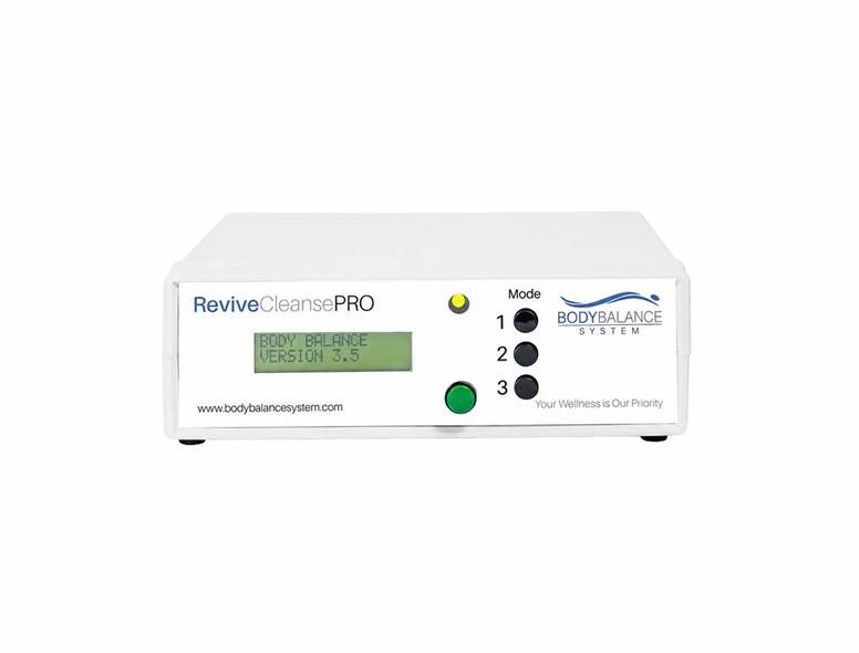 ReviveCleansePRO ionic foot detox machine with three programmable modes