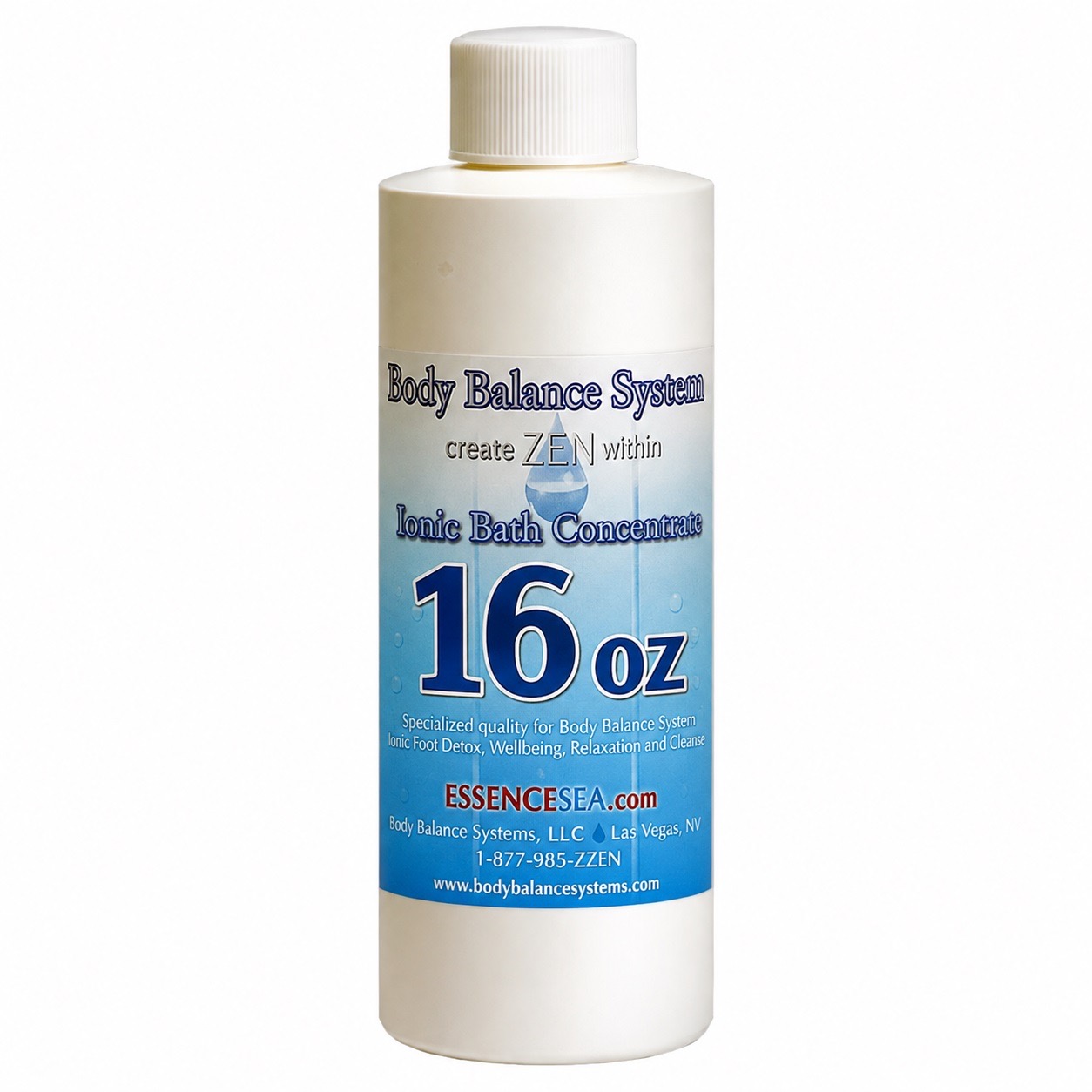 16 oz bottle of Sea-Onic ionic bath concentrate